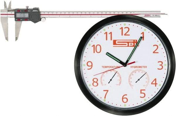 SPI - 0 to 300mm Range, 0.01mm Resolution, Electronic Caliper - Stainless Steel with 60mm Stainless Steel Jaws, 0.0015" Accuracy - USA Tool & Supply