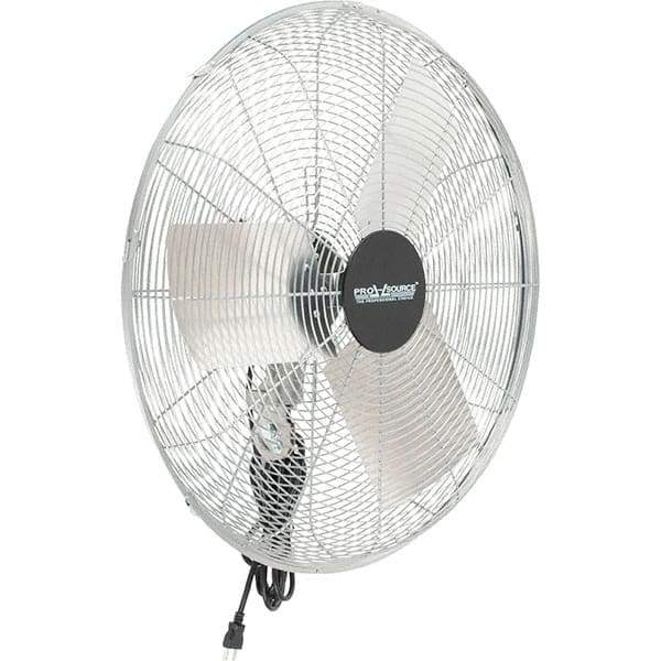 PRO-SOURCE - 30" Blade, 1/4 hp, 6,000 & 7,900 CFM, Oscillating Industrial Circulation Fan - Fan Head Only, 115 Volts, 2 Speed - USA Tool & Supply