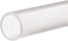 Value Collection - 1/4" ID x 3/8" OD, 1/16" Wall Thickness, 100' Long, Silicone Tube - Clear, 40 Max psi, 70A Hardness, -120 to 480°F - USA Tool & Supply