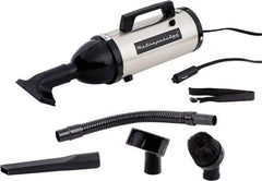 MetroVac - Hand Vacuum Cleaner - 12 Volts, 0.5 hp, 12 Amps, 3 Lb, Accessories Included - USA Tool & Supply