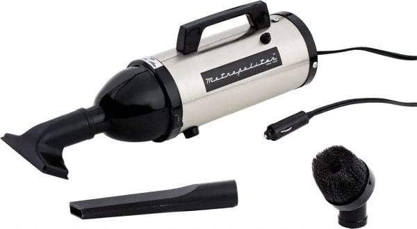 MetroVac - Hand Vacuum Cleaner - 12 Volts, 0.5 hp, 12 Amps, 3 Lb, Accessories Included - USA Tool & Supply