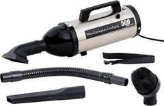 MetroVac - Hand Vacuum Cleaner - 120 Volts, 0.75 hp, 4.5 Amps, 3 Lb, Accessories Included - USA Tool & Supply