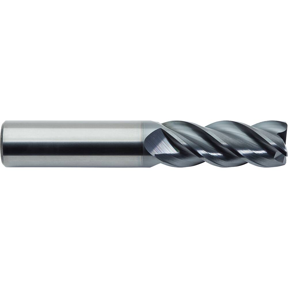 M.A. Ford - Corner Radius & Corner Chamfer End Mills; Mill Diameter (Inch): 1 ; Mill Diameter (Decimal Inch): 1.0000 ; End Type: Corner Radius ; Corner Radius (Inch): .030 ; Number of Flutes: 4 ; Material: Solid Carbide - Exact Industrial Supply