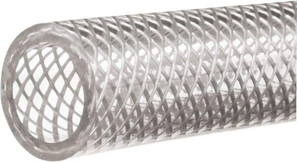 Value Collection - 3/8" ID x 17/32" OD, 5/64" Wall Thickness, 10' Long, Polyurethane Tube - Clear, 300 Max psi, 90A Hardness, -80 to 160°F - USA Tool & Supply