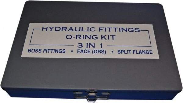 Made in USA - Fluoroelastomer O-Ring - Round Cross Section, 90 Durometer - USA Tool & Supply