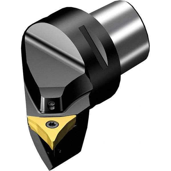 Sandvik Coromant - Left Hand Cut, Size C6, CP-A1108 Insert Compatiblity, Modular Turning & Profiling Cutting Unit Head - 50mm Ctr to Cutting Edge, Through Coolant, Series CoroTurn Prime - USA Tool & Supply