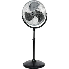 PRO-SOURCE - 20" Blade, 1/3 hp, 6,039 Max CFM, Standing Fan - 3 Speed - USA Tool & Supply