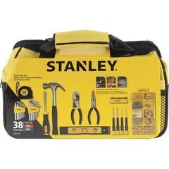 Stanley - 38 Piece Household Tool Kit - Comes in Soft Sided Tote - USA Tool & Supply