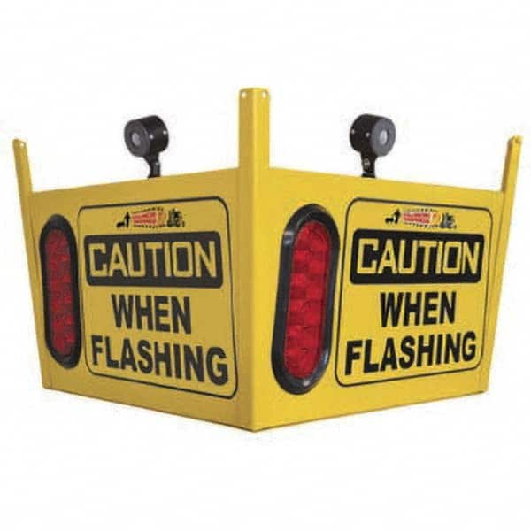 TAPCO - Auxiliary Lights Type: Forklift Warning Light Voltage: 110 VAC to 24VDC - USA Tool & Supply