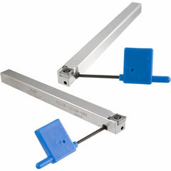 Iscar - PDAC, Right Hand Cut, 3/8" Shank Height x 1/2" Shank Width, Neutral Rake Indexable Turning Toolholder - 5.9" OAL, DC.. Insert Compatibility, Series Isoturn - USA Tool & Supply