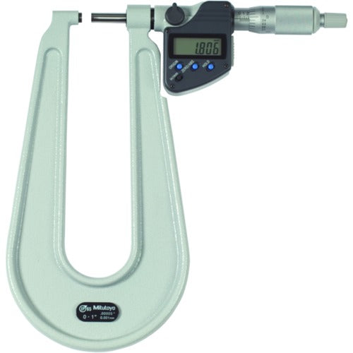 ‎1-2 INCH F-F SHEET METAL MICROMETER - USA Tool & Supply