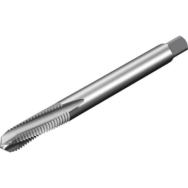 Sandvik Coromant - 3 Flute 6HX Spiral Flute Tap - Powdered Metal High Speed Steel, Uncoated - Exact Industrial Supply