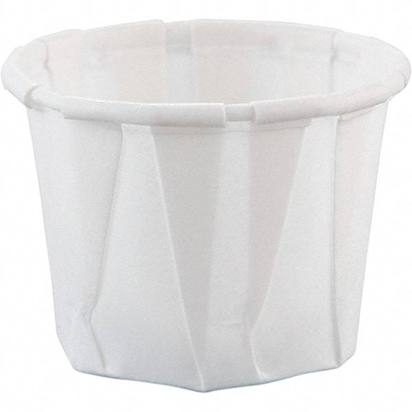 Solo - 0.75 oz Paper Portion Cups - White - USA Tool & Supply