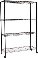 Sandusky Lee - 4 Shelf Wire Shelving Unit - 48" Wide x 18" Deep x 72" High, - USA Tool & Supply