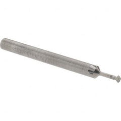 Accupro - 5/64° 5/64" Cut Diam, 0.039" Cut Width, 1/8" Shank, Solid Carbide Double-Angle Cutter - USA Tool & Supply