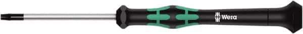 Wera - 5 Torx Driver - 40mm Blade Length, 137mm OAL, Ergonomic Handle - USA Tool & Supply