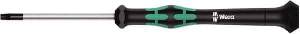 Wera - 10 Torx Driver - 60mm Blade Length, 157mm OAL, Ergonomic Handle - USA Tool & Supply