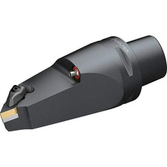 Walter - 93° Lead Angle, Indexable Turning Toolholder - 208mm OAL, Series DDMN-CAPTO-AUSSEN - USA Tool & Supply