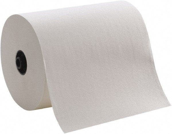 Georgia Pacific - Hard Roll of 1 Ply White Paper Towels - USA Tool & Supply