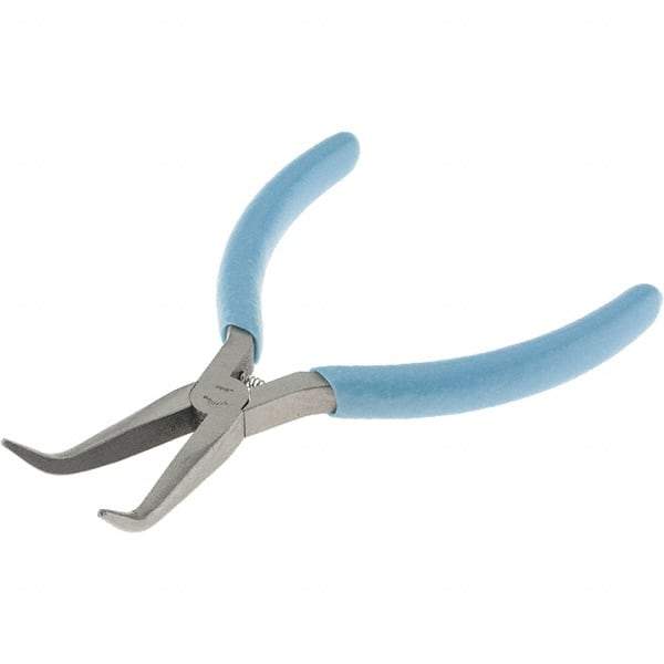 Xcelite - 6-3/4" Long, 3" Jaw Length, Smooth Jaw, Long Nose/Bent Nose Plier - USA Tool & Supply