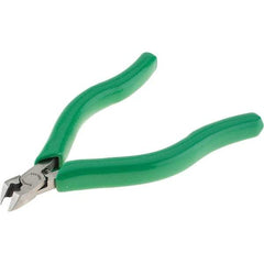 Xcelite - 138mm OAL, 20 AWG Capacity, Diagonal Cutter - 7/16" Jaw Length x 11mm Jaw Width, Angled Tip Head - USA Tool & Supply