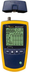 Fluke Networks - Universal Cable Tester - LCD Screen, RJ45 Connectors - USA Tool & Supply