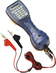 Fluke Networks - Universal Cable Tester - LCD Screen, Clips Connectors - USA Tool & Supply