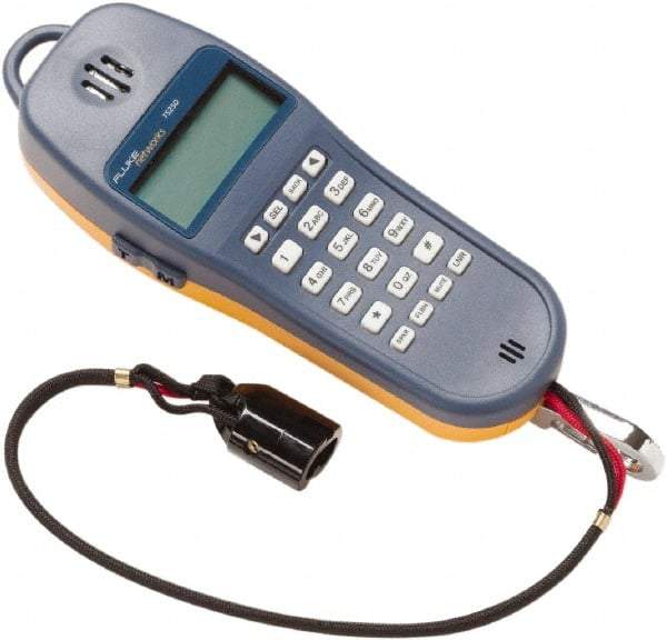 Fluke Networks - Universal Cable Tester - LCD Screen, 346A Connectors - USA Tool & Supply