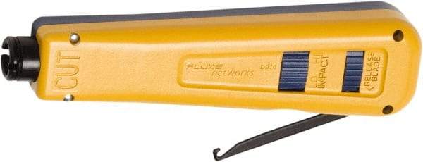 Fluke Networks - 3 Piece, Punchdown Termination Tool - Comes in Clam Shell - USA Tool & Supply