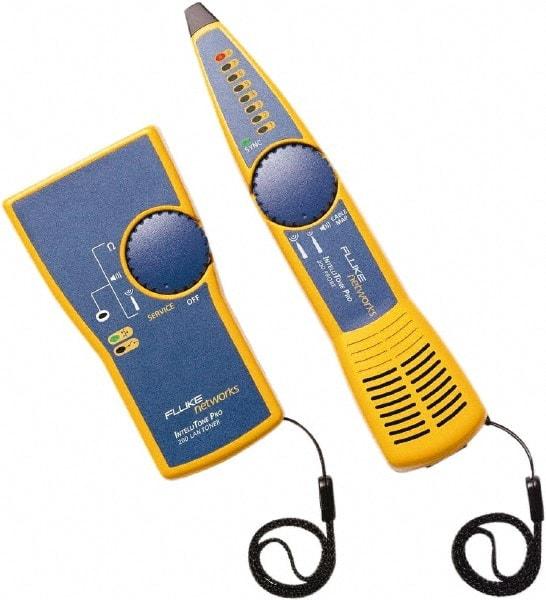 Fluke Networks - 4 Piece, Tone Generator & Probe Kit - Comes in Clam Shell - USA Tool & Supply