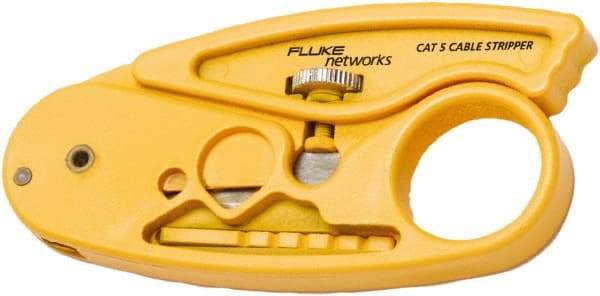 Fluke Networks - 1 Piece, Cable Stripper - Comes in Clam Shell - USA Tool & Supply