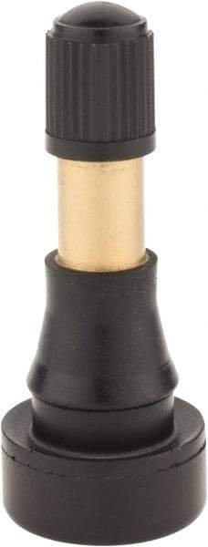 Milton - Tubeless Tire Valve - For Rim Holes .453 - USA Tool & Supply