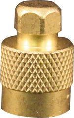 Milton - Screwdriver Type Valve Cap - For Large Bore Tire Valves - USA Tool & Supply