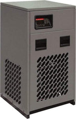 Alpha-Pure - 30 hp, 1-1/2" Pipe, 125 CFM Refrigerated Compressed Air Dryer - FNPT End Connections, 230 Max psi, 12.85 Amp, 1.17 kw, 115 Volt, 24" Long x 22" Wide x 40" High, Closed Auto Drain - USA Tool & Supply