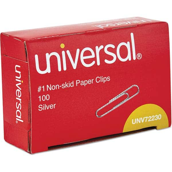 UNIVERSAL - Binder Clips Binder Type: Paper Fastener Color: Silver - USA Tool & Supply