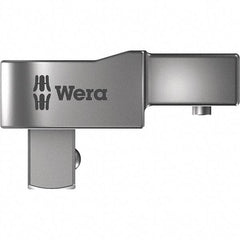 Wera - 1/2" Square Nonratcheting Torque Wrench Interchangeable Head - Use with Click-Torque X Torque Wrenches - USA Tool & Supply