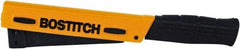 Stanley Bostitch - Manual Hammer Tacker - 1/4, 5/16, 3/8" Staples, 84 Lb Capacity, Yellow, Aluminum Die Cast - USA Tool & Supply