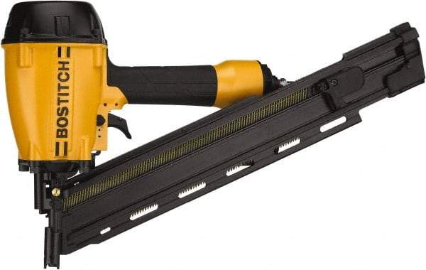 Stanley Bostitch - 2 to 3-1/4" Nail Length, 11 Gauge Framing Air Nailer - 70 to 120 psi - USA Tool & Supply