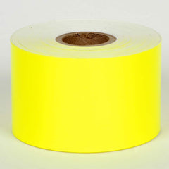 Cobra Systems - Labels, Ribbons & Tapes; Type: Vinyl Tape ; Color: Yellow ; For Use With: VNM4PRO ; Width (Inch): 2 ; Length (Feet): 75 ; Material: Vinyl - Exact Industrial Supply