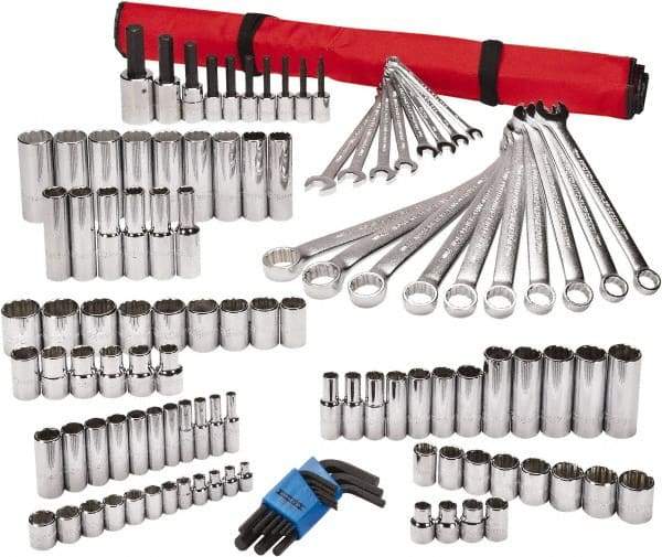 Proto - 111 Piece 3/8" Drive Master Tool Set - Comes in Top Chest - USA Tool & Supply