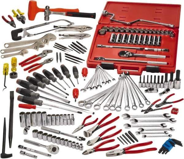 Proto - 157 Piece 3/8 & 1/2" Drive Master Tool Set - Comes in Top Chest - USA Tool & Supply