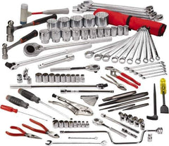 Proto - 92 Piece 3/8, 1/2 & 3/4" Drive Master Tool Set - Comes in Top Chest - USA Tool & Supply