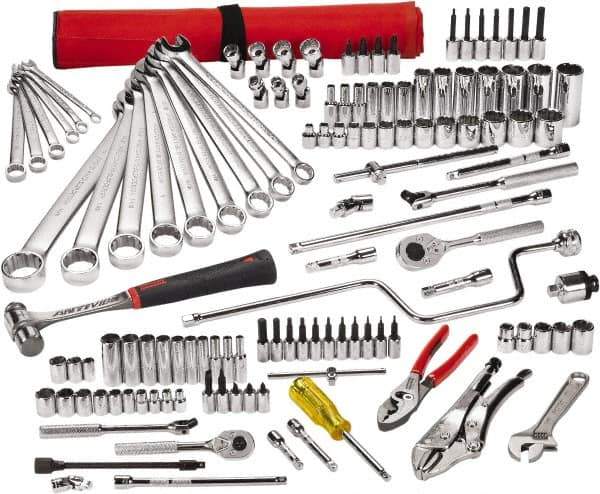 Proto - 126 Piece 1/4 & 3/8" Drive Master Tool Set - Comes in Top Chest - USA Tool & Supply