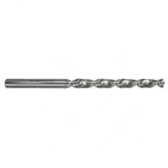 3mm Dia. - HSS Parabolic Taper Length Drill-130° Point-Coolant-Bright - USA Tool & Supply