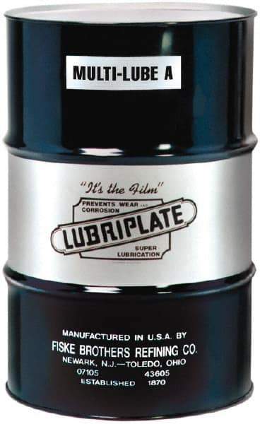 Lubriplate - 400 Lb Drum Calcium Extreme Pressure Grease - Beige, Extreme Pressure, 210°F Max Temp, NLGIG 2, - USA Tool & Supply