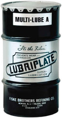 Lubriplate - 120 Lb Drum Calcium Extreme Pressure Grease - Beige, Extreme Pressure, 210°F Max Temp, NLGIG 2, - USA Tool & Supply