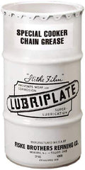 Lubriplate - 120 Lb Drum Petroleum General Purpose Grease - White, Food Grade, 400°F Max Temp, NLGIG 2-1/2, - USA Tool & Supply