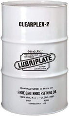 Lubriplate - 400 Lb Drum Aluminum Medium Speeds Grease - Translucent, Food Grade, 400°F Max Temp, NLGIG 2, - USA Tool & Supply