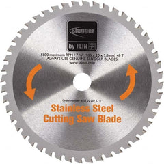 Fein - Wet & Dry-Cut Saw Blades Blade Diameter (Inch): 7-1/4 Blade Material: Carbide-Tipped - USA Tool & Supply