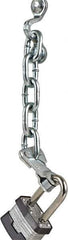 Sav-Lok - Chain Assembly - For Use with Padlocks with Shackles from 9/32 to 5/16" - USA Tool & Supply